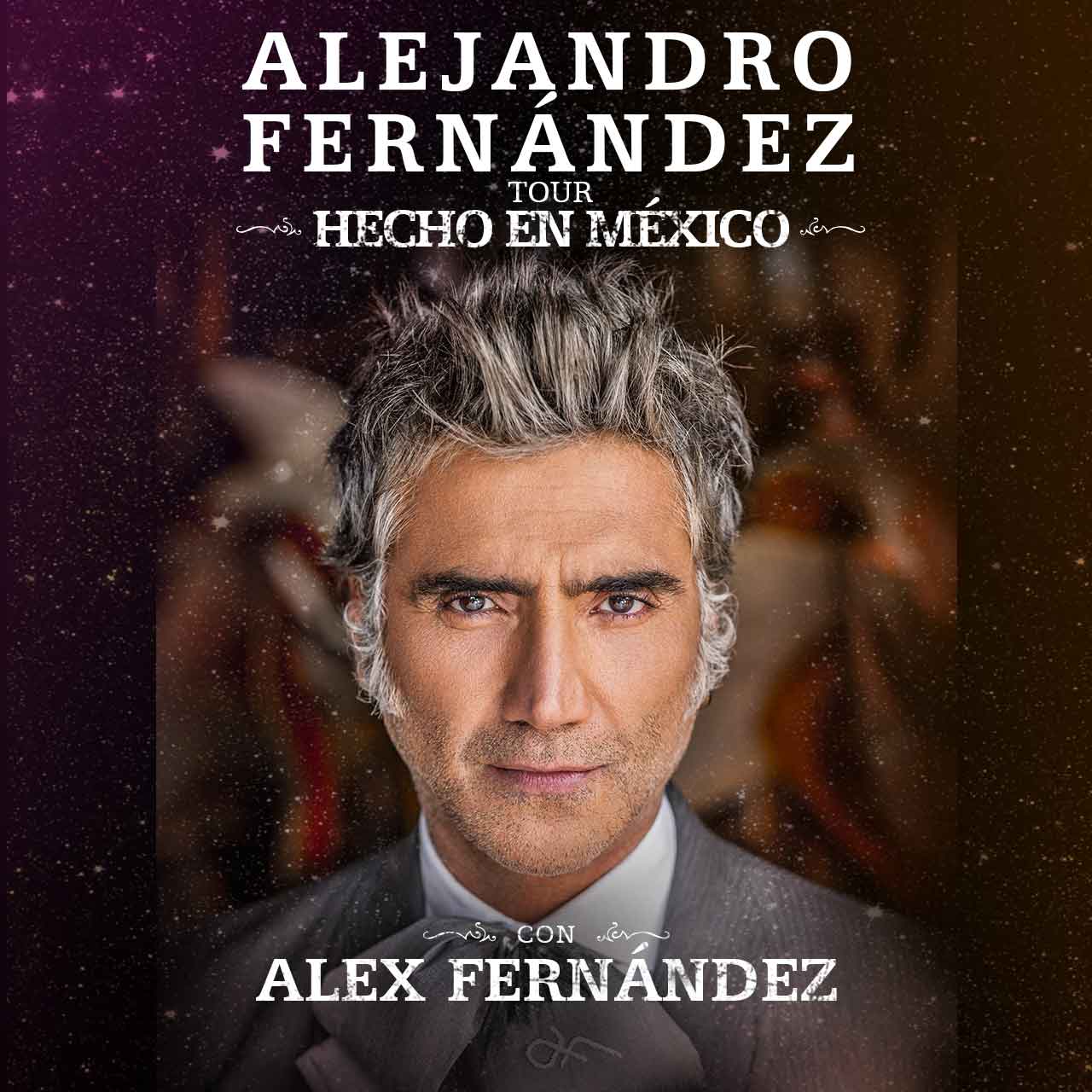 alejandro fernandez hecho en mexico tour setlist