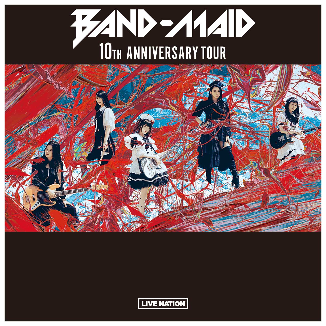 BAND-MAID-Minneapolis,MN 08/06/2023