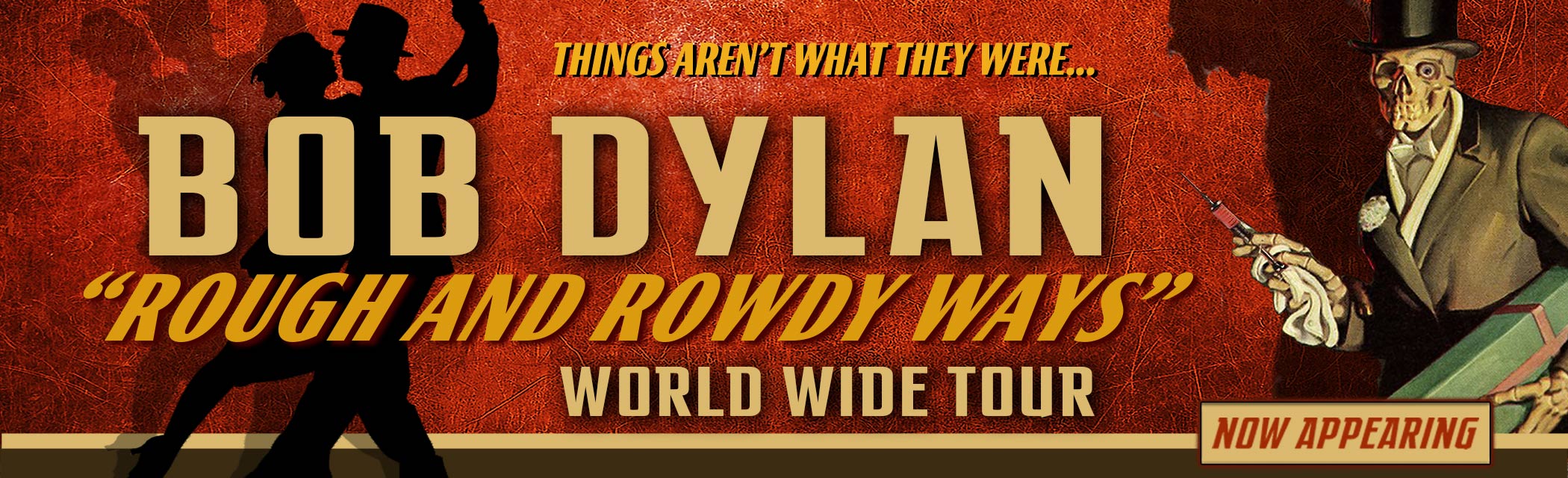 Rough and Rowdy Ways World Wide Tour 2025 - UK & Europe