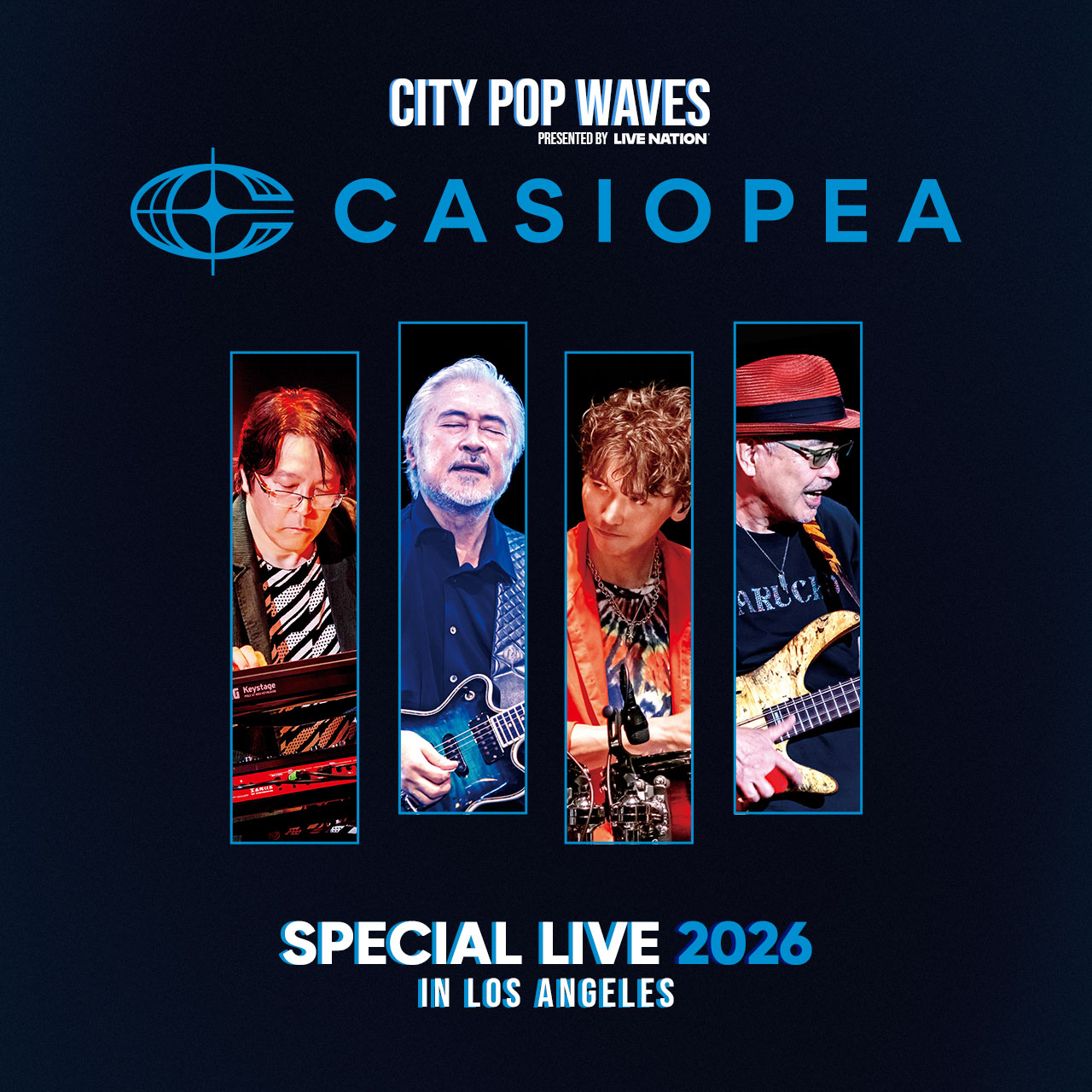 CITY POP WAVES: CASIOPEA Special Live 2026 in Los Angeles