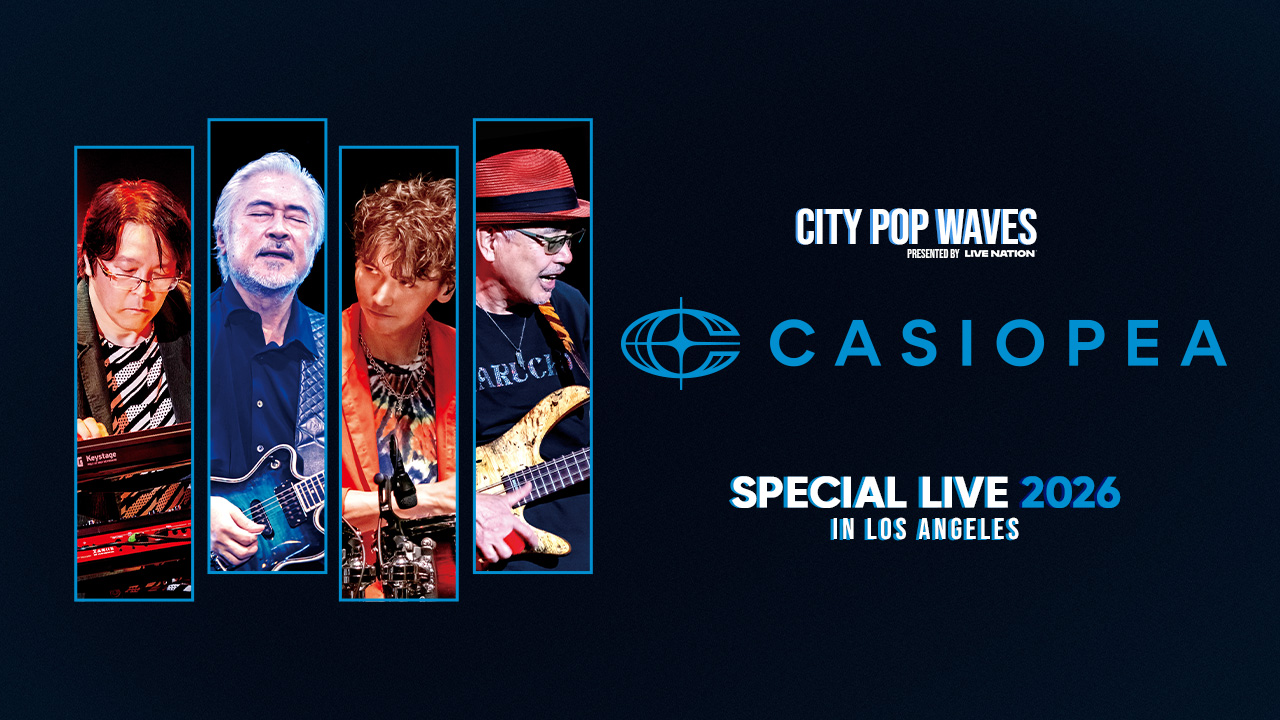 CITY POP WAVES: CASIOPEA Special Live 2026 in Los Angeles