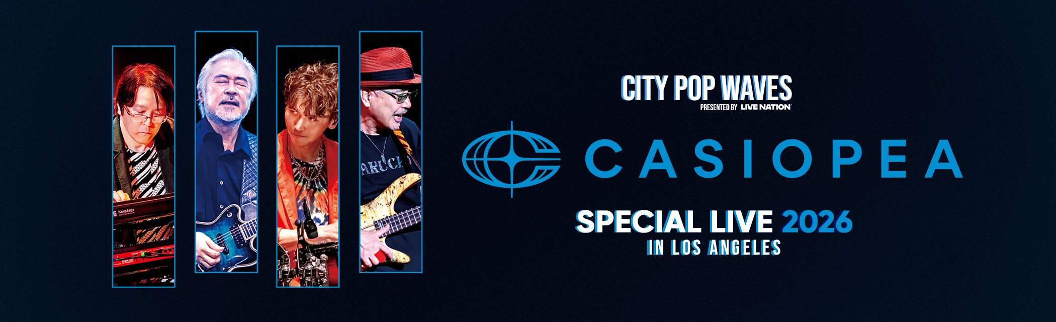 CITY POP WAVES: CASIOPEA Special Live 2026 in Los Angeles