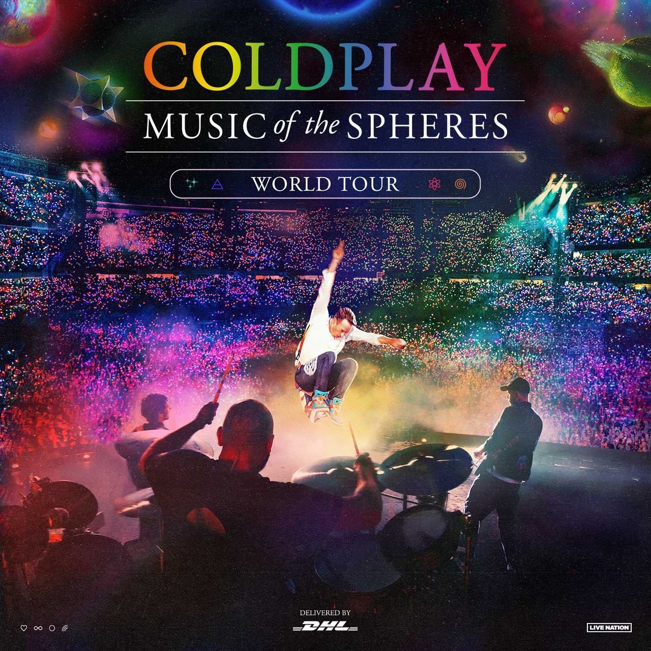 Music Of The Spheres World Tour – delivered by DHL 