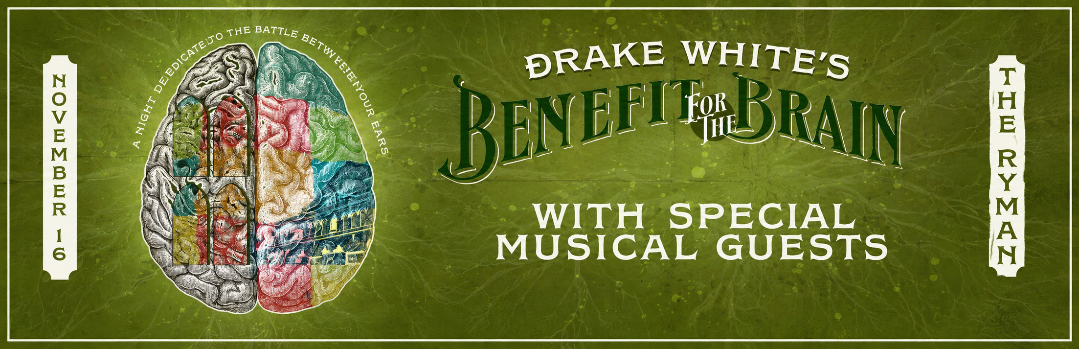 Drake White's Benefit for the Brain