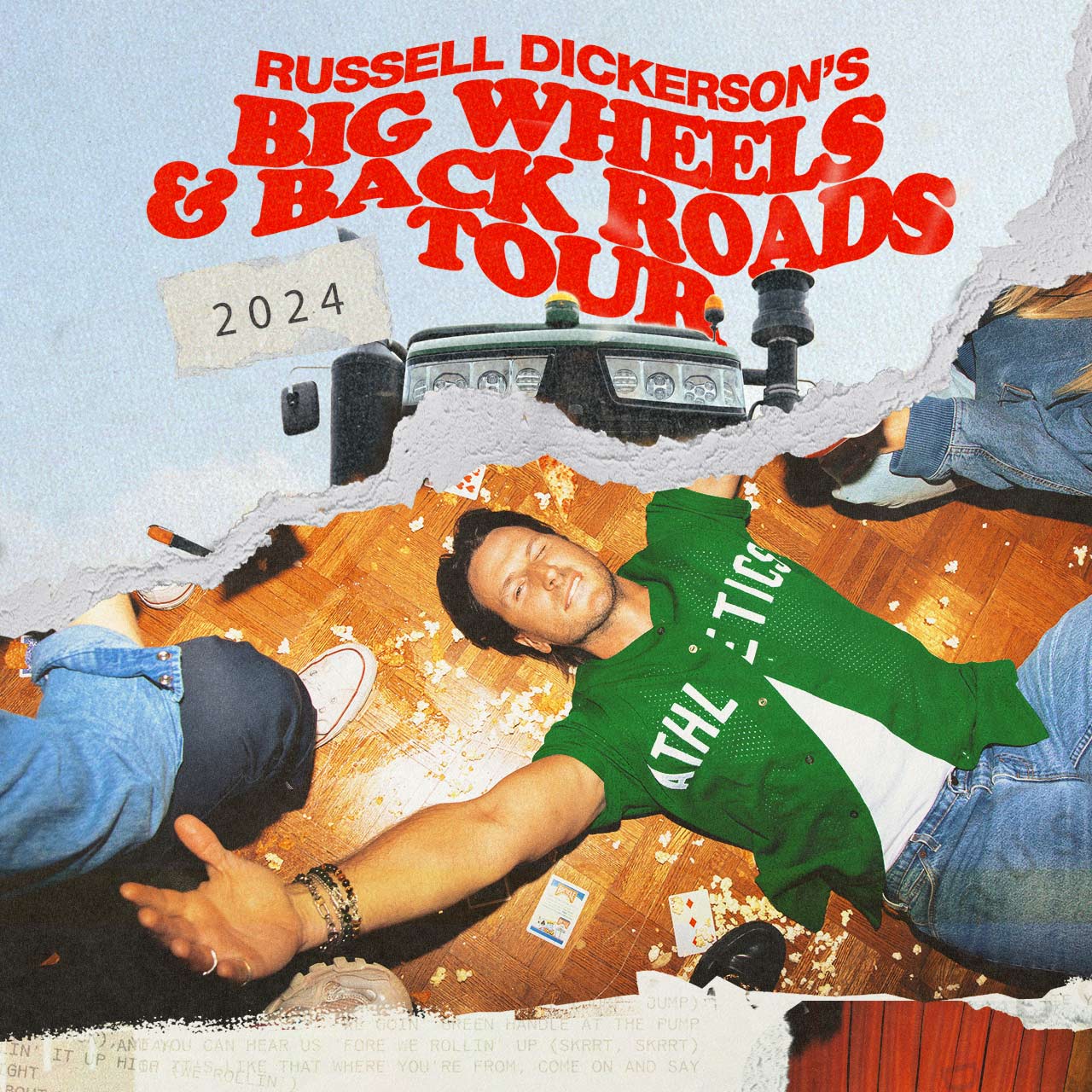 russell dickerson big wheels tour