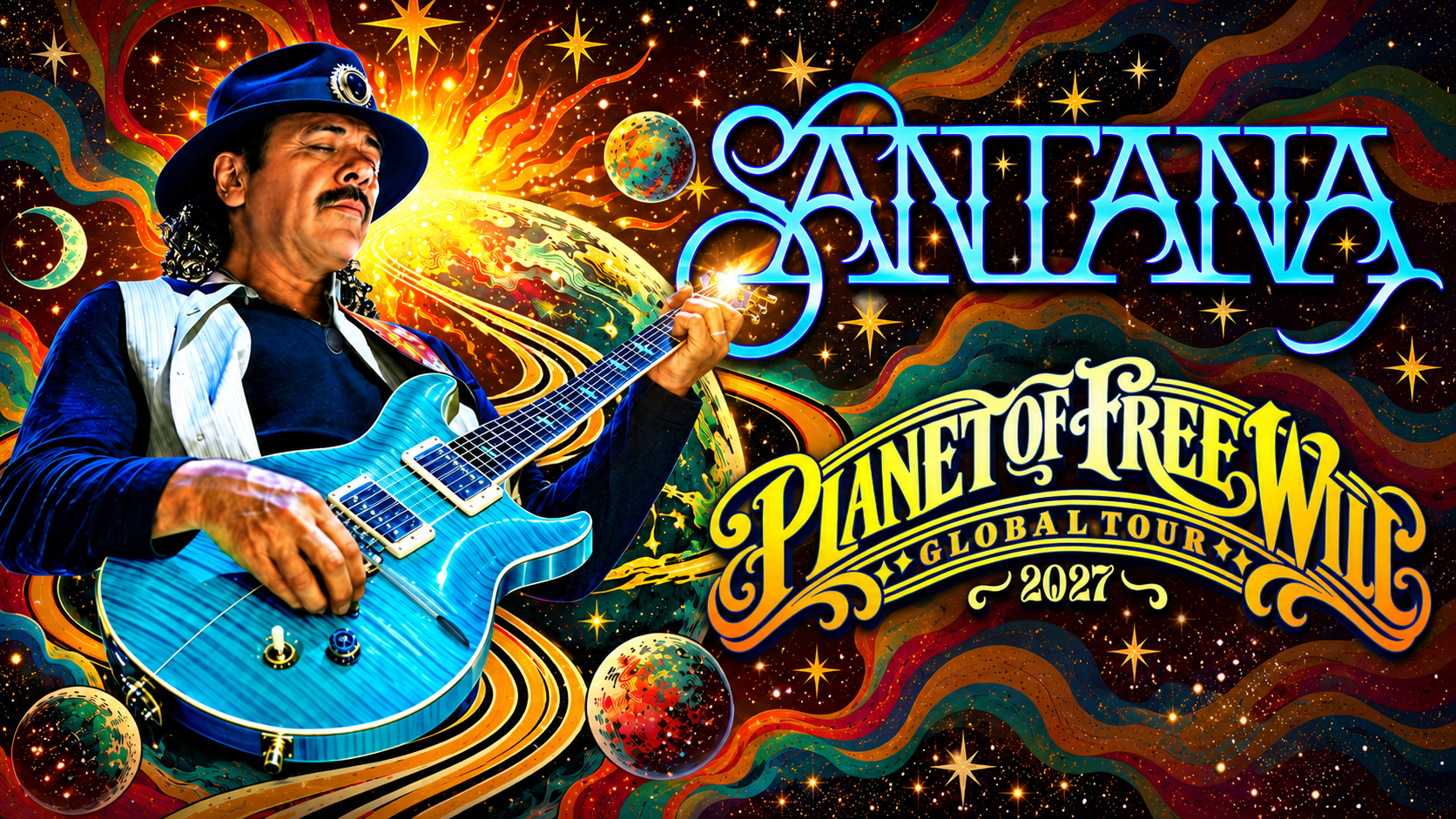 Planet Of Free Will Global Tour 2027