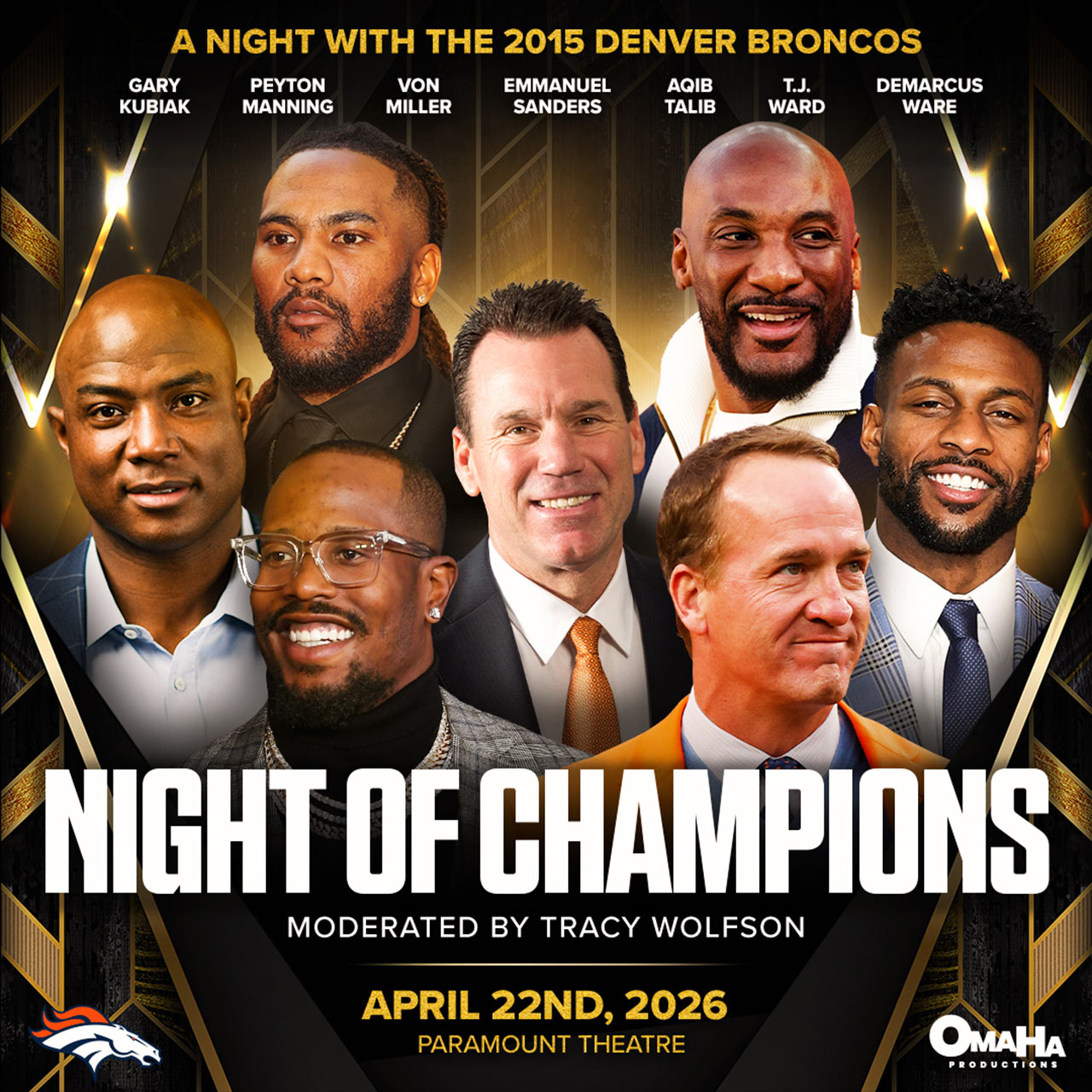A Night With The 2015 Denver Broncos