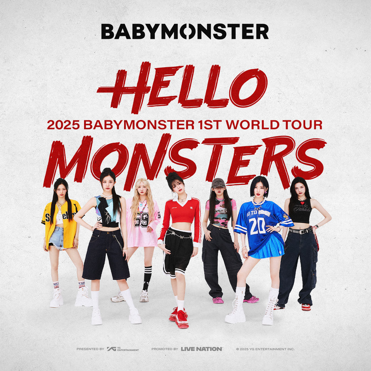 2025 BABYMONSTER 1ST WORLD TOUR [HELLO MONSTERS]