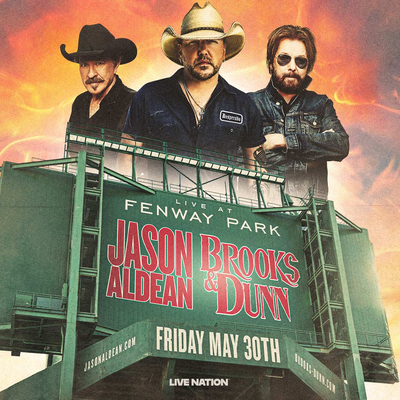 Jason Aldean and Brooks & Dunn