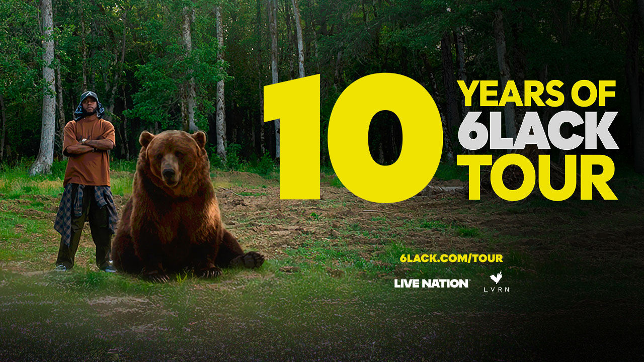 10 Years of 6LACK Tour