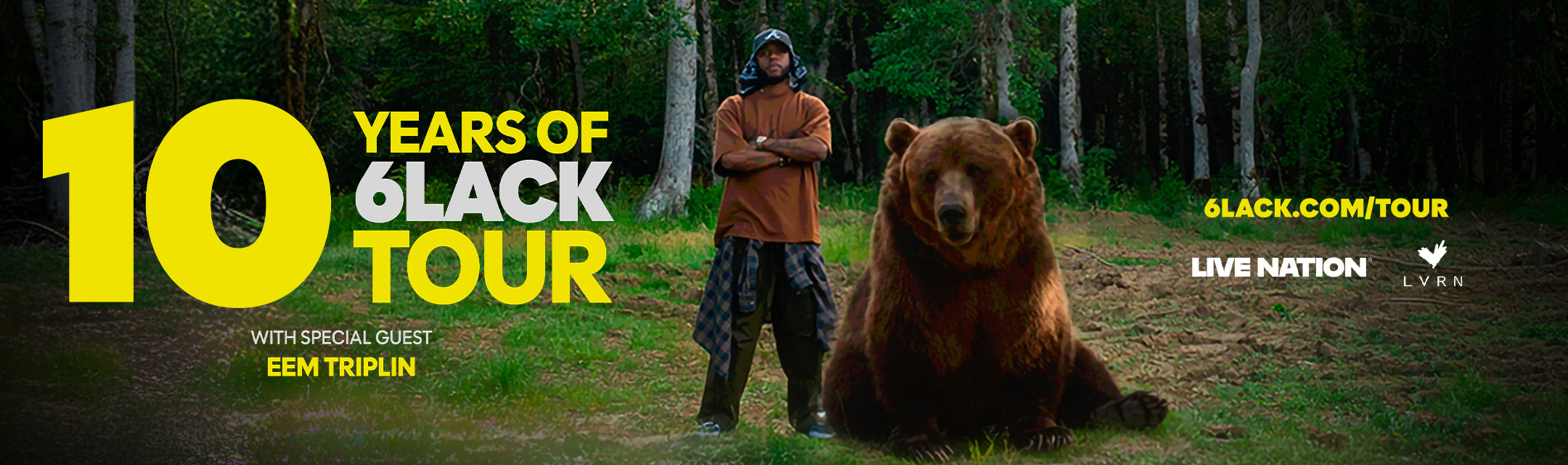 10 Years of 6LACK Tour