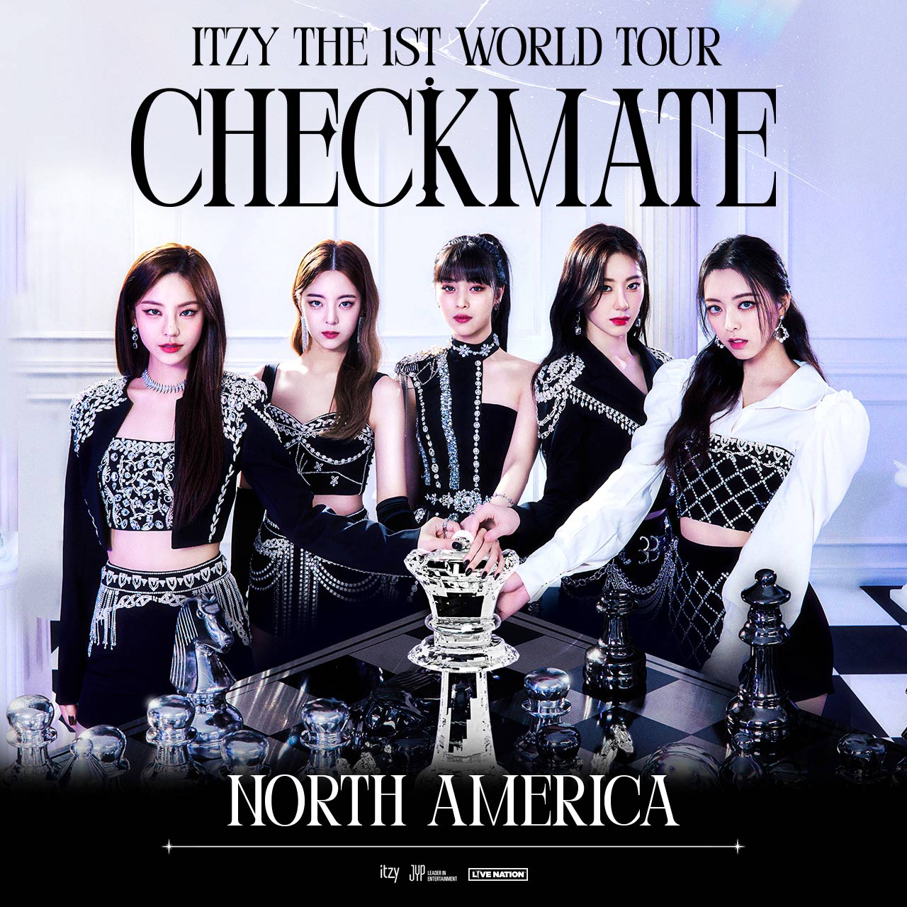 ITZY - [THE 1ST WORLD TOUR CHECKMATE] BADGE