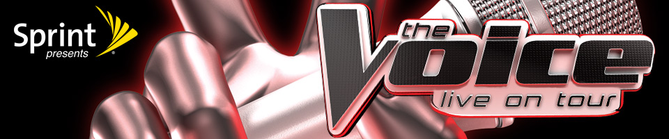 Sprint presents the Voice live on tour