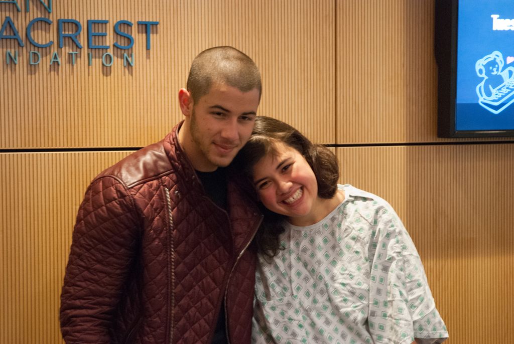 RSF Ambassador Nick Jonas Visits Seacrest Studios Orange County