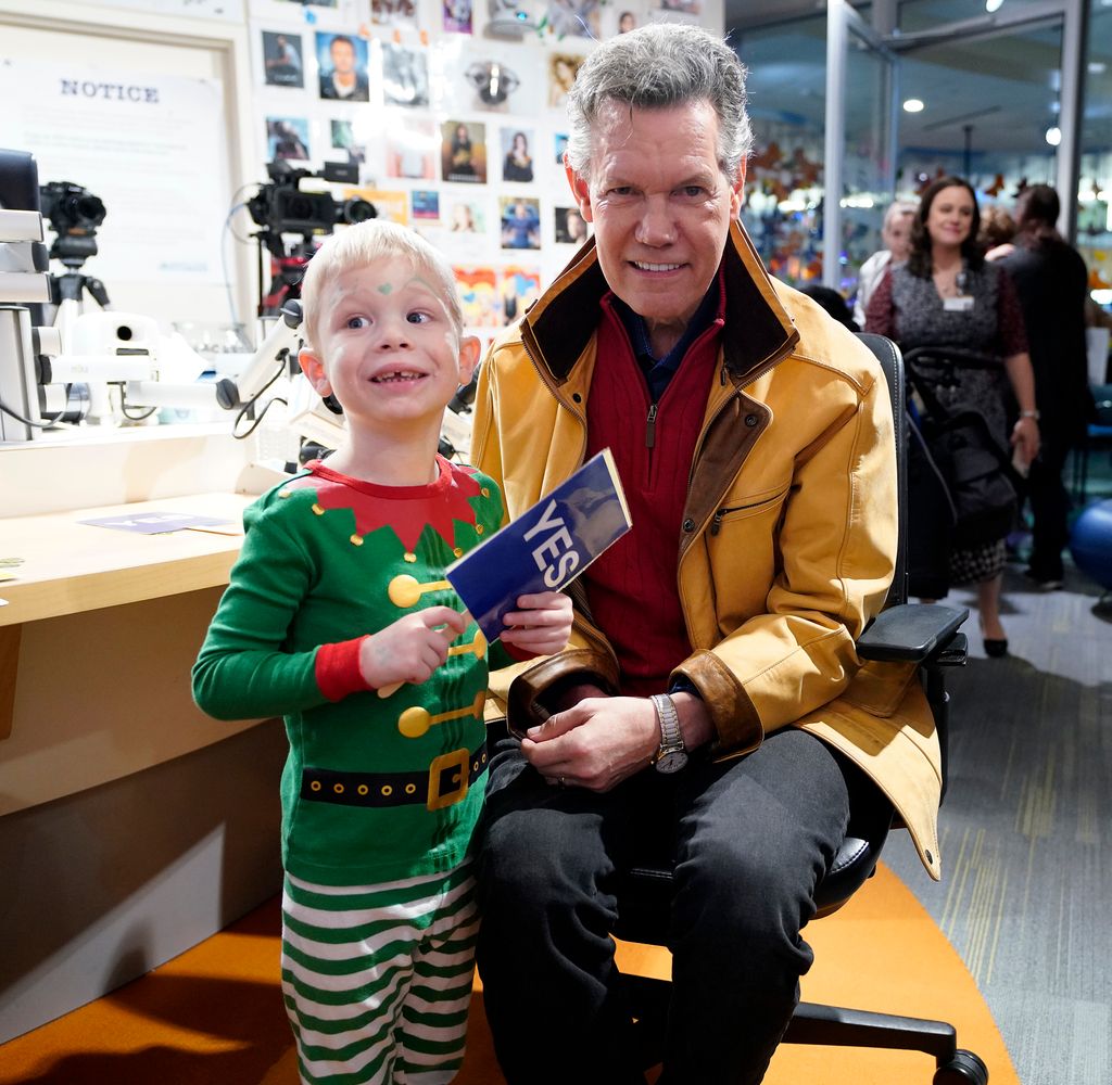 Randy Travis Spreads February Love in Seacrest Studios