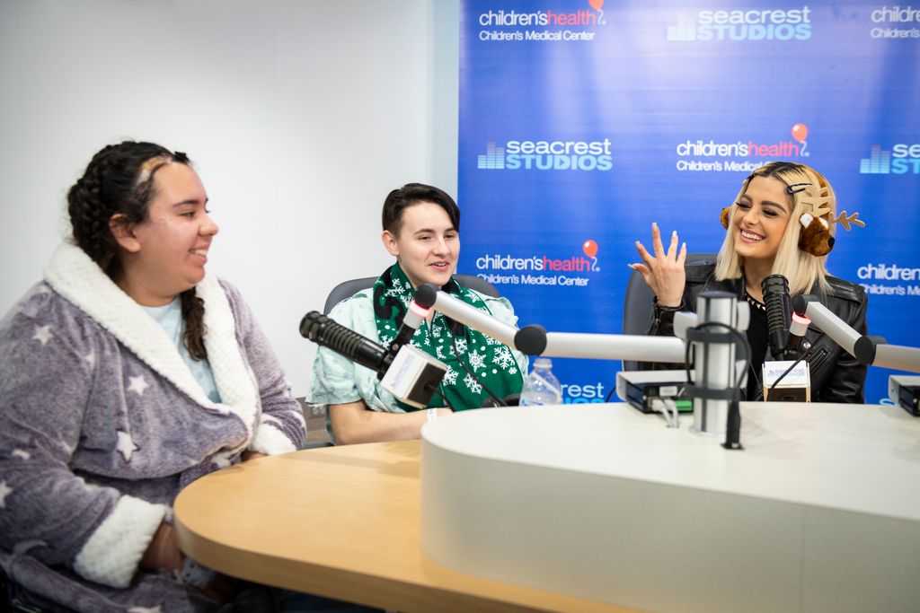 Patient’s Rap Skills Wow Bebe Rexha at Children’s Health in Dallas