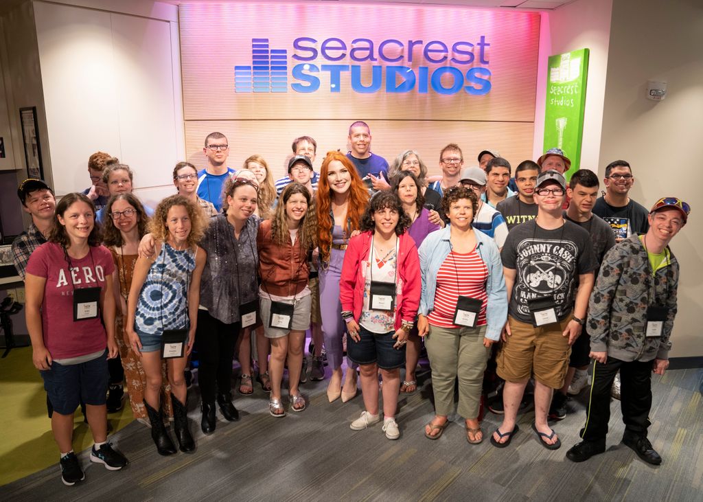 ACM Lifting Lives Interviews Caylee Hammack In Seacrest Studios