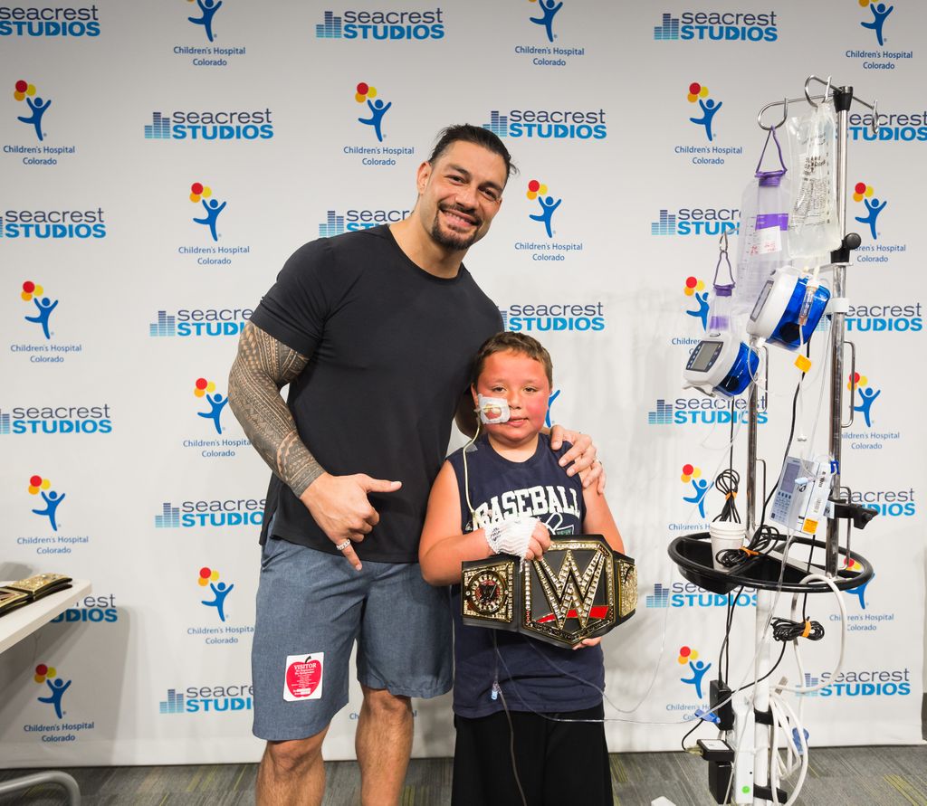 #TBT To A Packed Studio With Roman Reigns!