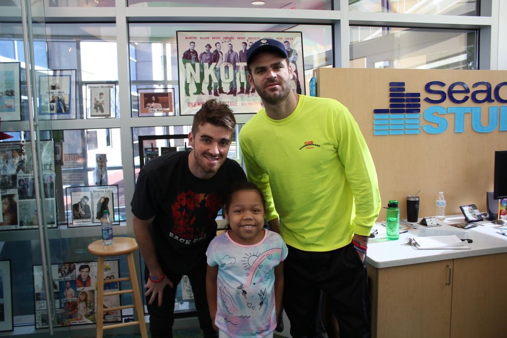 The Chainsmokers Make A Tour Stop At Seacrest Studios
