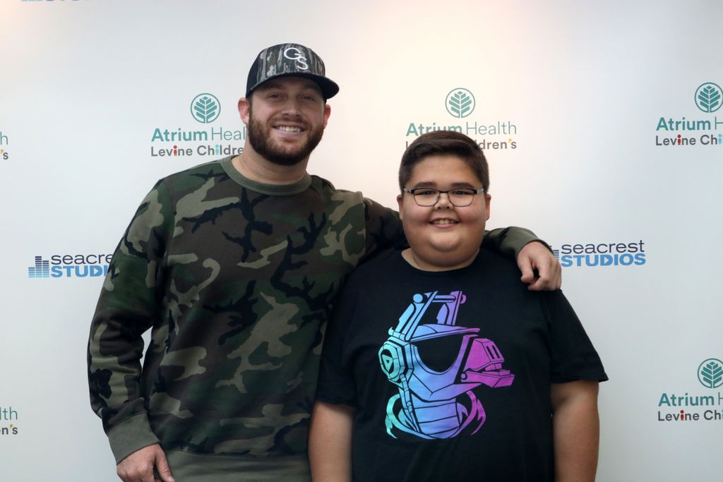 Jon Langston Performs For Fans At Levine Childrens Hospital