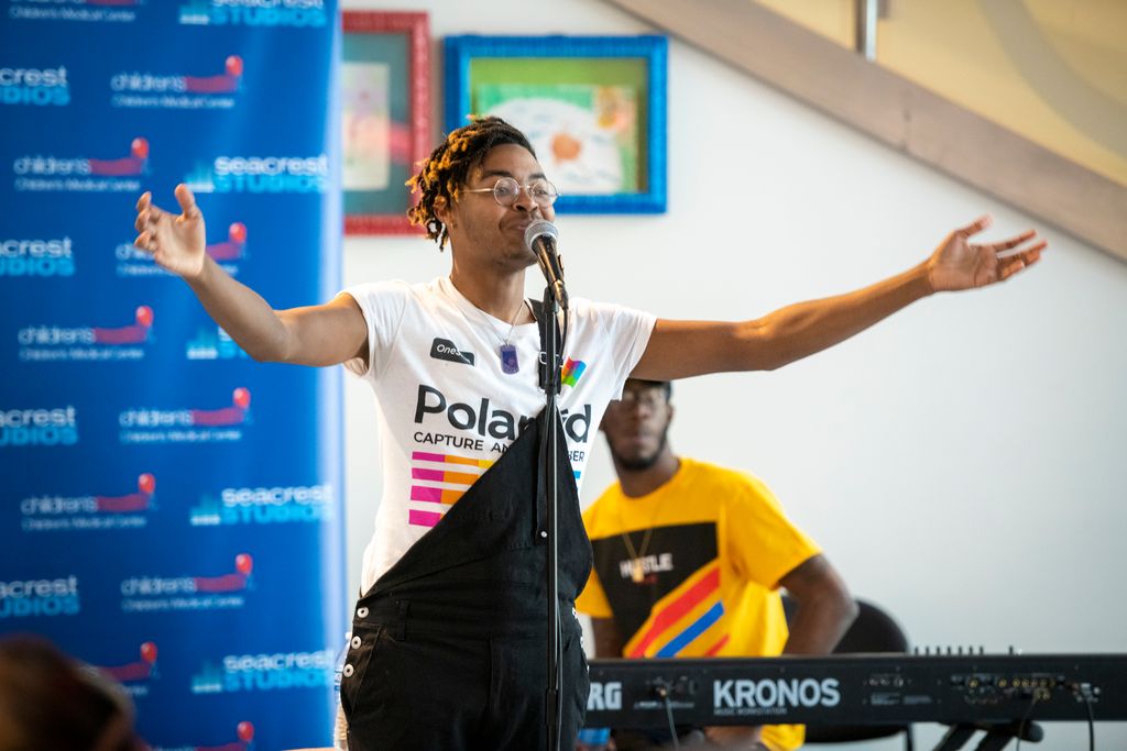 Patient Hosts Live Concert At Childrens Medical Center