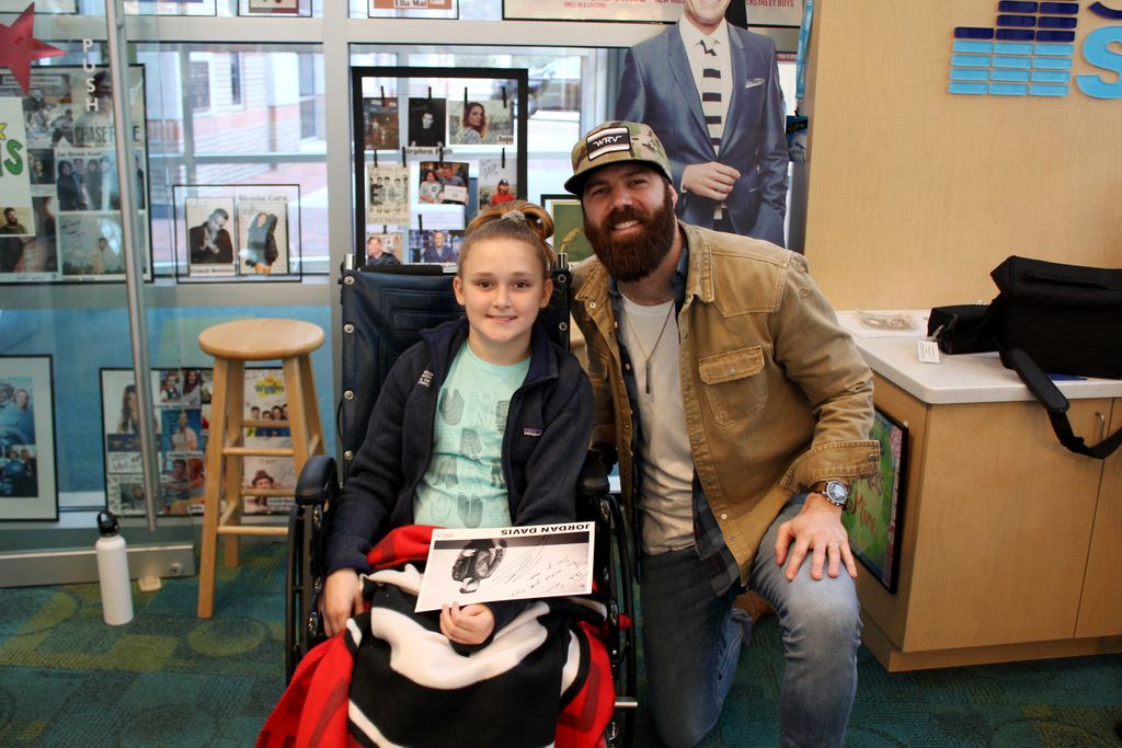 RSFs Newest Ambassador, Jordan Davis, Visits Two Studios Back-To-Back!