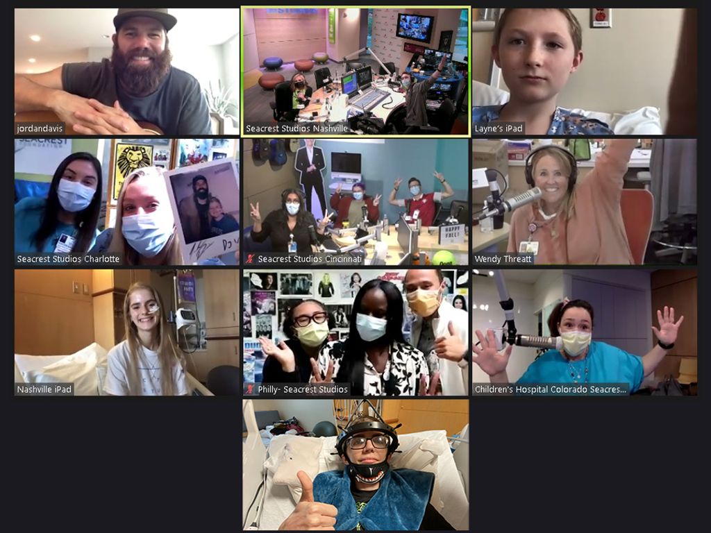 RSF Ambassador, Jordan Davis, Performs for Seacrest Studios