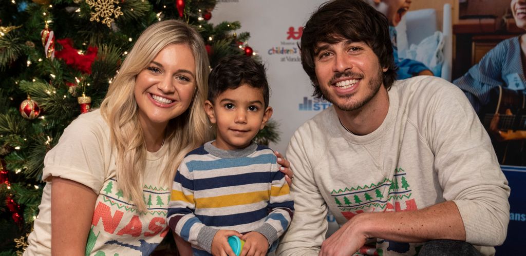 Musicians On Call Makes A Holiday Swing Through Seacrest Studios With Kelsea Ballerini and Morgan Evans!