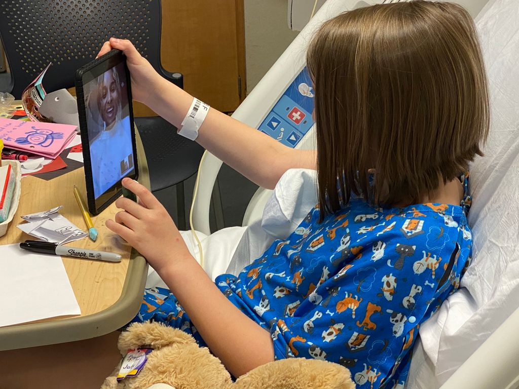 Ciara Inspires Patients in DC and Charlotte