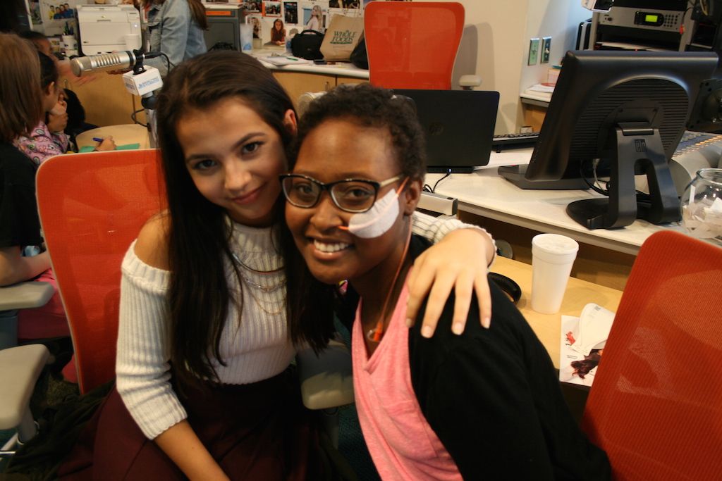 Isabela Moner Sings To Patients At Seacrest Studios Atlanta