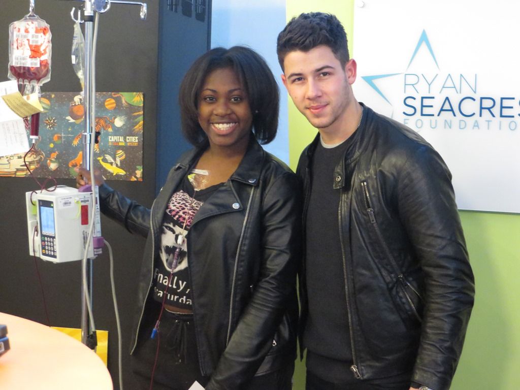 New RSF Ambassador Nick Jonas Visits Seacrest Studios