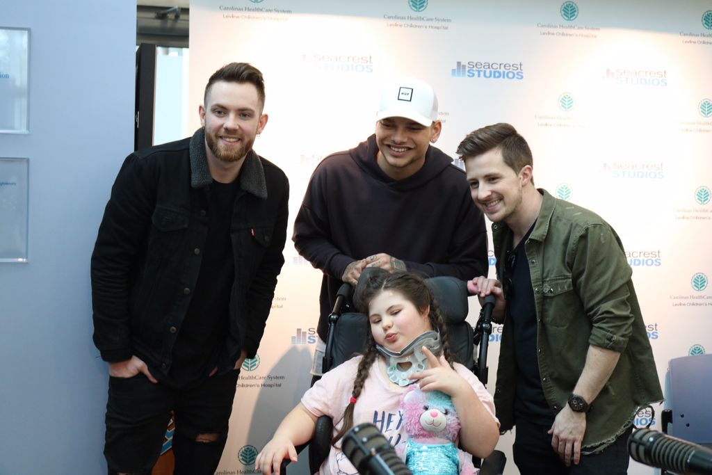Levine Children's Hospital Welcomes Kane Brown to Seacrest Studios