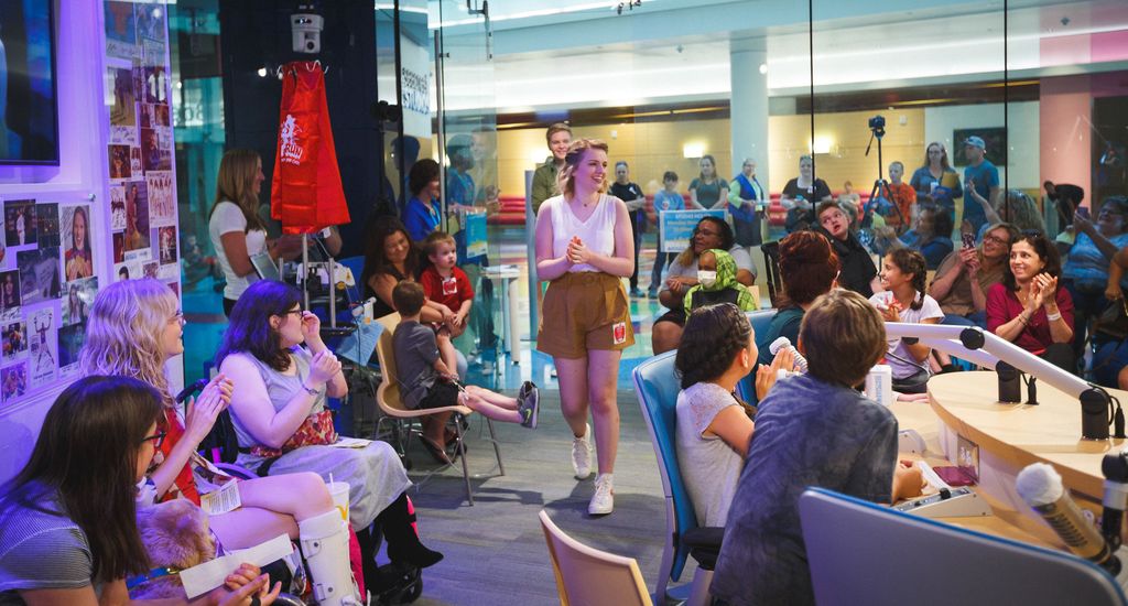 American Idol Winner, Maddie Poppe, Stops by Seacrest Studios at Children's Hospital Colorado