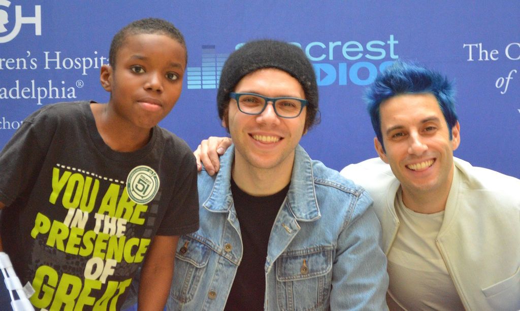 A Great Big World Performs For Patients At Seacrest Studios Philly