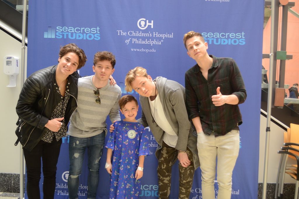 The Vamps Make Their 2nd Visit to Seacrest Studios Philadelphia