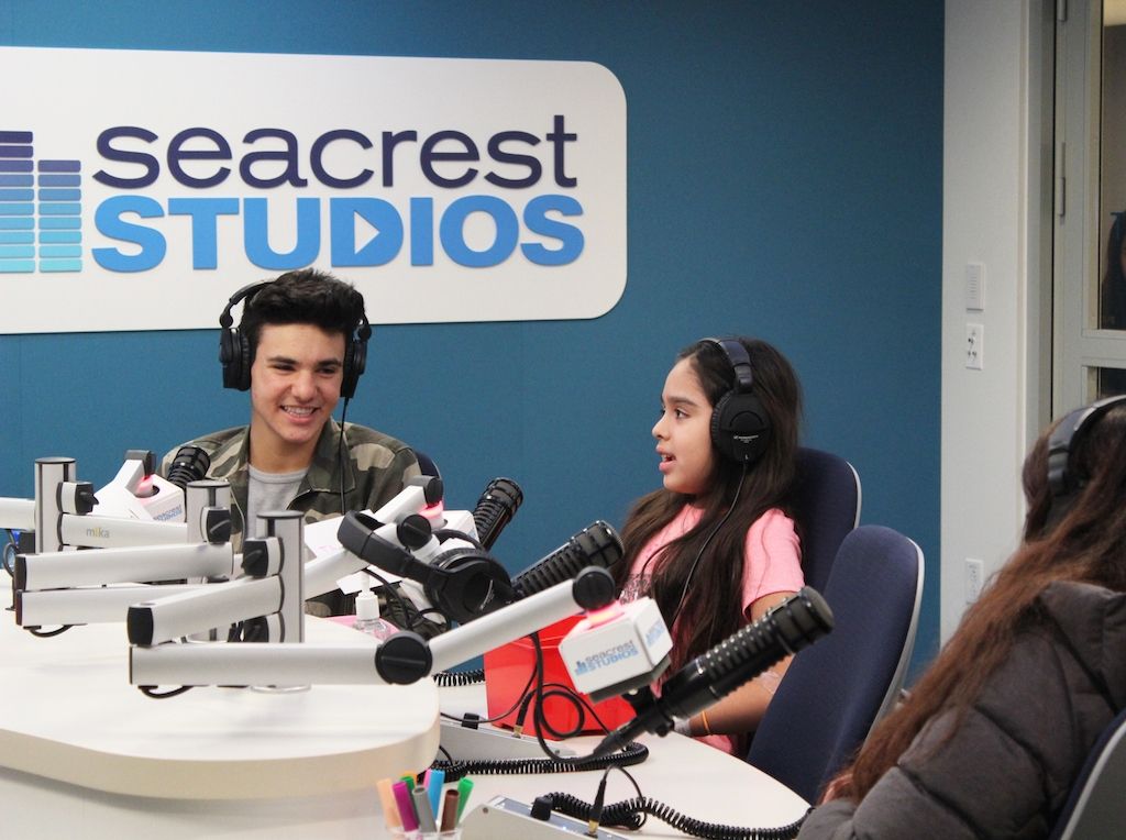Daniel Skye Meets Patients At Seacrest Studios Boston