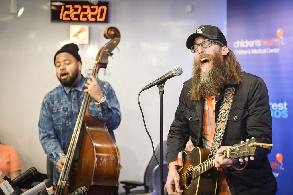 Crowder Jams at Seacrest Studios in Dallas