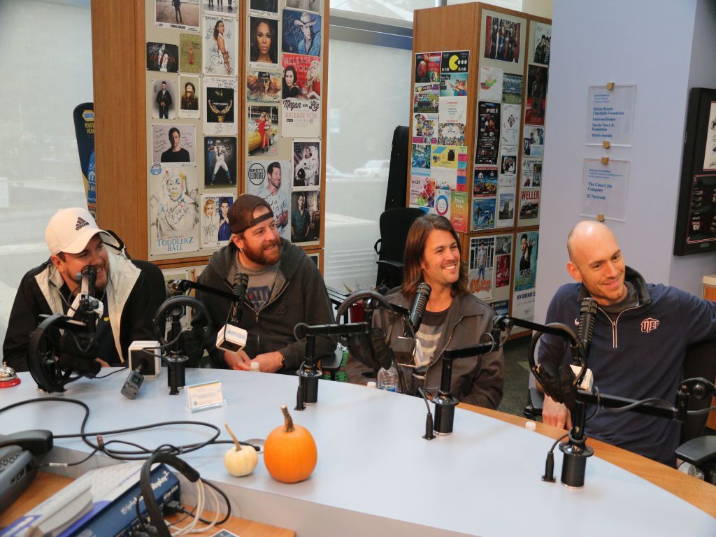 Eli Young Band Visits Seacrest Studios at Levine Children's Hospital