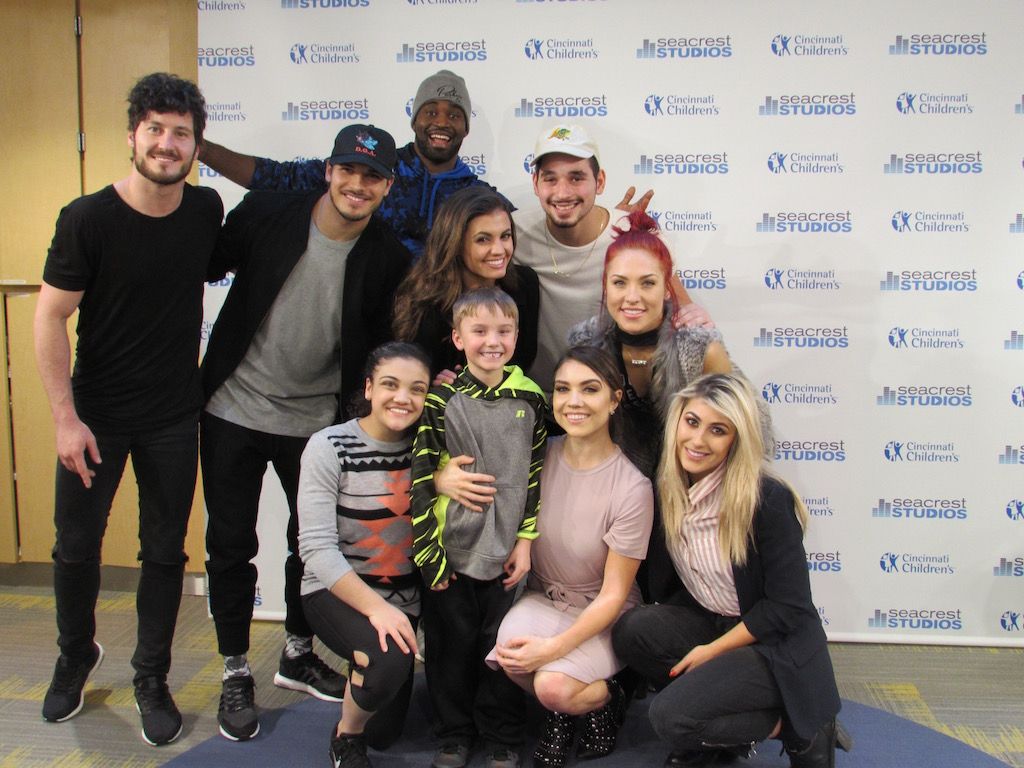 Dancing With The Stars: Live! Visit Patients in Seacrest Studios Cincinnati