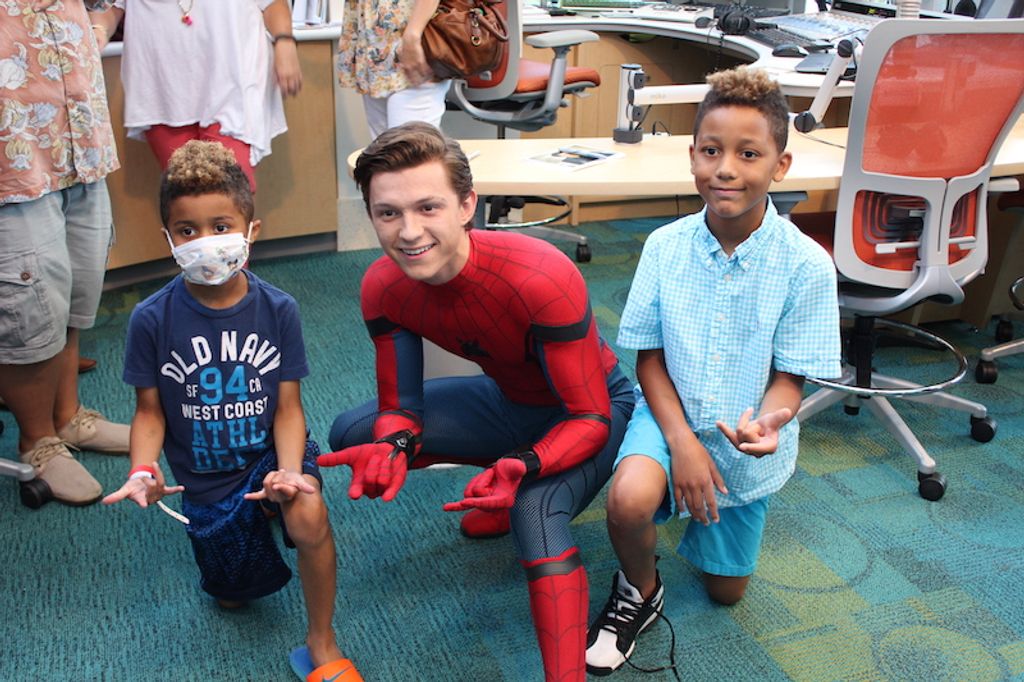 Seacrest Studios Atlanta Welcomes Spider-Man!