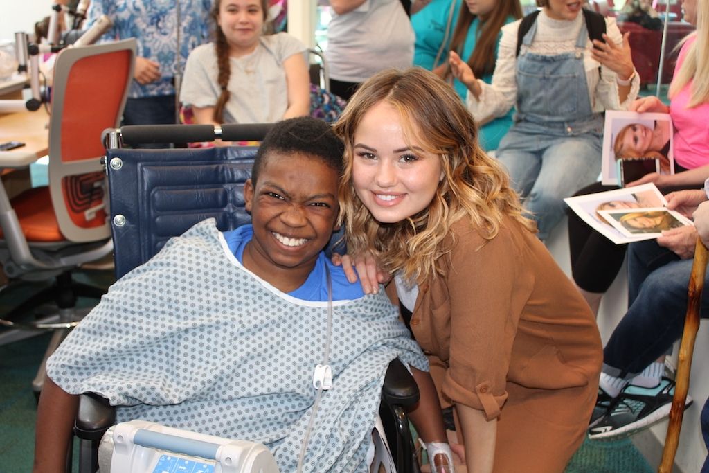 Debby Ryan and the cast of 'Insatiable' Visit Seacrest Studios Atlanta