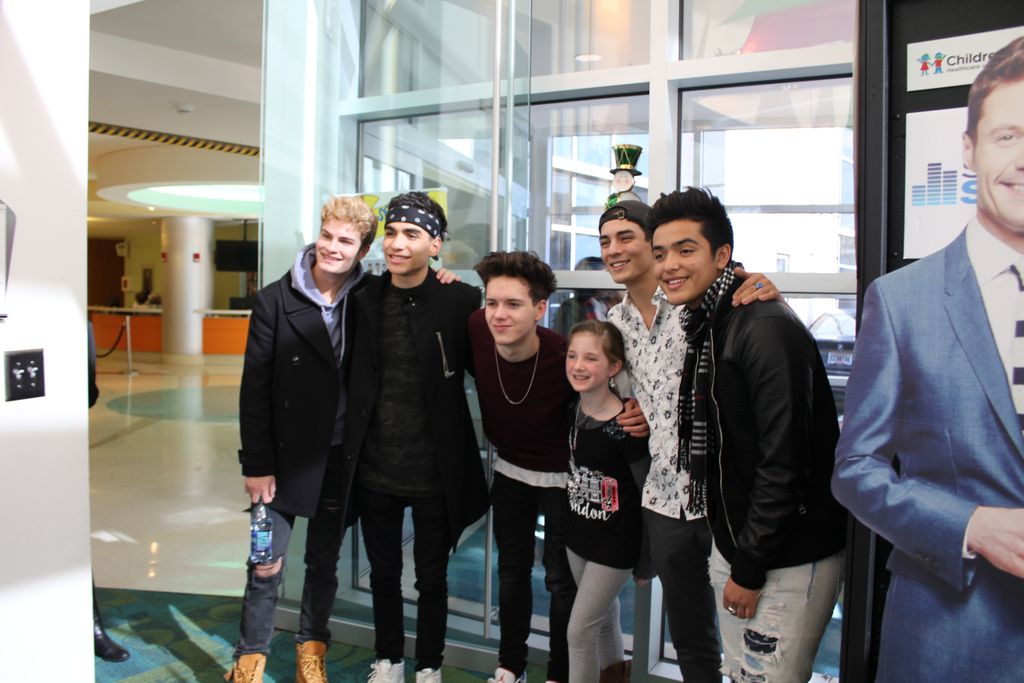 Boy Band, In Real Life Visits Seacrest Studios!
