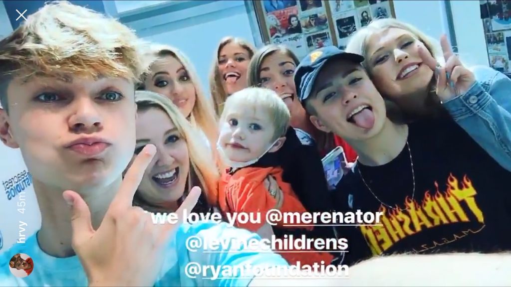 Loren Gray, Harvey Cantrell & Tyler Brown Stars Visit Seacrest Studios Charlotte