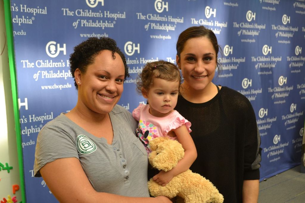 Olympic Gold Medalist Jordyn Wieber Inspires Patients In Philadelphia!