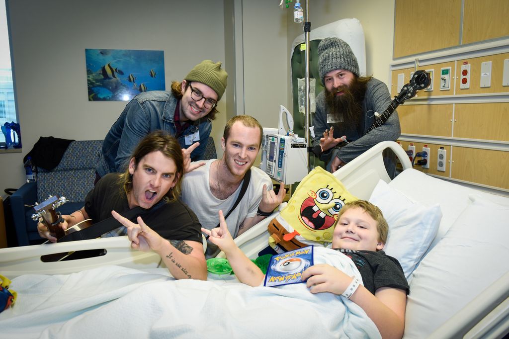 Judah and the Lion Jam For Kids in Seacrest Studios Dallas