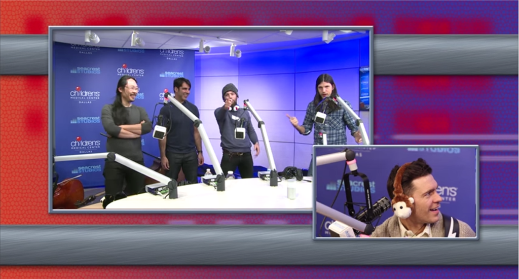 Artists Take The Celebrity Challenge During Seacrest Studios Visits