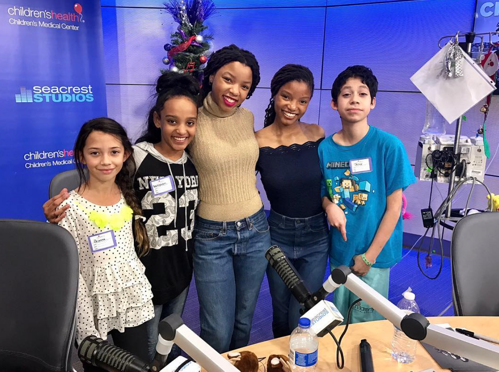Chloe x Halle Brightens The Day At Seacrest Studios Dallas