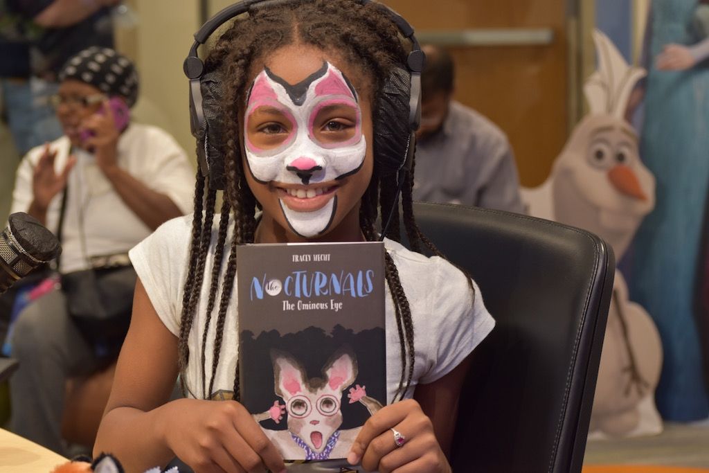 Patients Celebrate 'The Nocturnals' With Face Painting & Crafts In Seacrest Studios D.C.