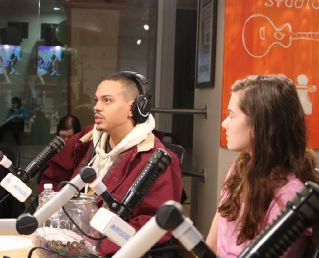 The Legacy Continues - Evan Ross And Austin Brown Captivate Seacrest Studios