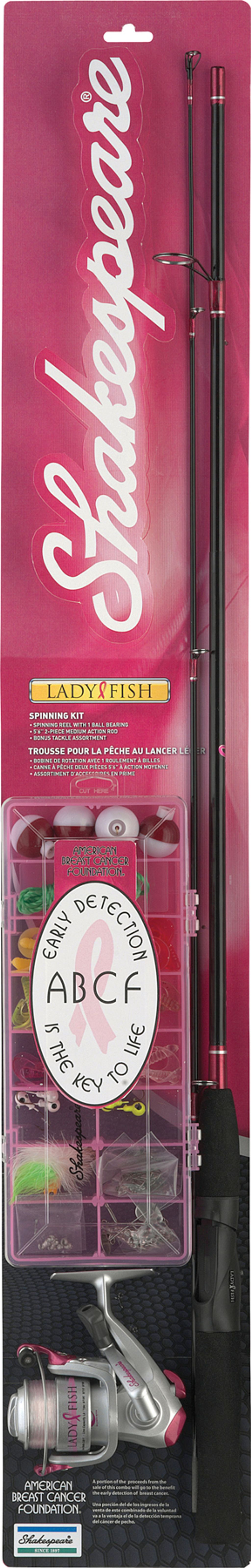 Ugly Stik Complete Ladies Spinning Kit - Pure Fishing